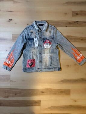 THRT Graphic Denim Jacket